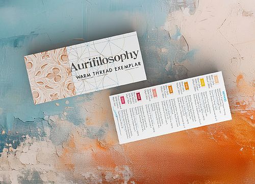 Aurifil-Foundation -Hauskollektionen - Klöppelwerkstatt, ausgewählte Sets in den bekannten Aurifil Stärken und Qualitäten, klöppeln, Sticken, Quilten, Patchwork etc.