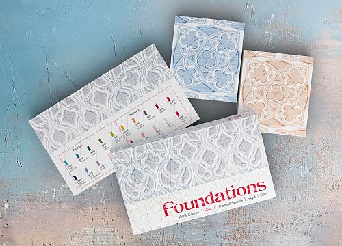 Aurifil-Foundations -Hauskollektionen - Klöppelwerkstatt, ausgewählte Sets in den bekannten Aurifil Stärken und Qualitäten, klöppeln, Sticken, Quilten, Patchwork etc.