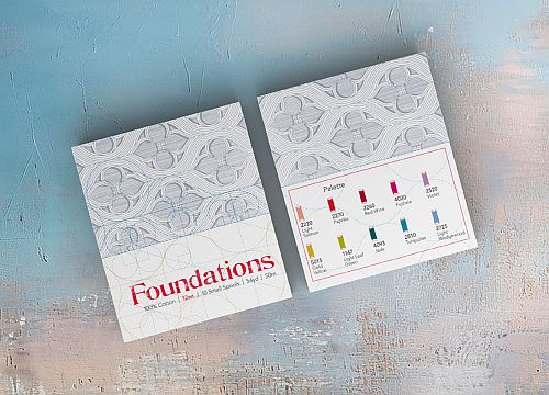 Aurifil-Foundation -Hauskollektionen - Klöppelwerkstatt, ausgewählte Sets in den bekannten Aurifil Stärken und Qualitäten, klöppeln, Sticken, Quilten, Patchwork etc.