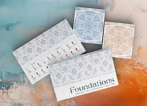 Aurifil-Foundation -Hauskollektionen - Klöppelwerkstatt, ausgewählte Sets in den bekannten Aurifil Stärken und Qualitäten, klöppeln, Sticken, Quilten, Patchwork etc.