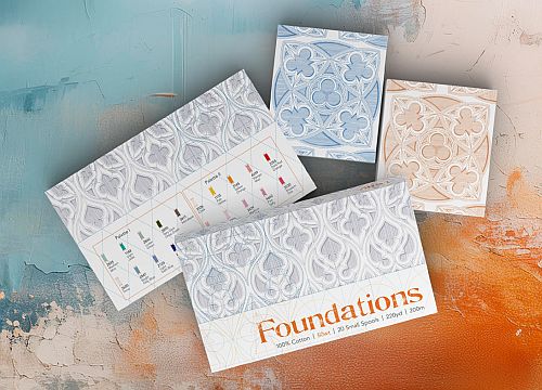 Aurifil Foundations-Hauskollektionen 50 wt - Klöppelwerkstatt, ausgewählte Sets in den bekannten Aurifil Stärken und Qualitäten, klöppeln, Sticken, Quilten, Patchwork etc.