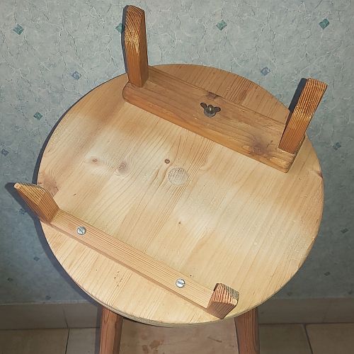 Klöppelständer drehbar - Second Hand - Klöppelwerkstatt, für die Klöppelrolle, Höhe ca. 60 cm, klöppeln, zubehör